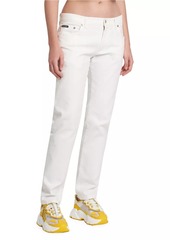 Dolce & Gabbana Low-Rise Straight Jeans