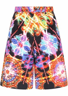 Dolce & Gabbana luminaire-print tailored shorts