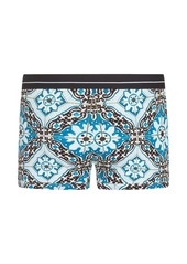 Dolce & Gabbana Maiolica-print cotton boxers