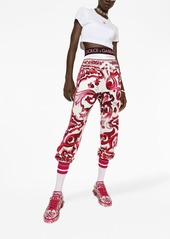 Dolce & Gabbana Maiolica-print track pants