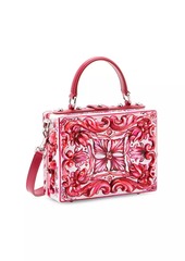 Dolce & Gabbana Maiolica Resin Top-Handle Bag