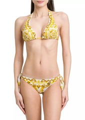 Dolce & Gabbana Maiolica Triangle Bikini