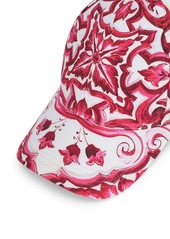 Dolce & Gabbana Majolica-print baseball cap