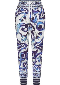 Dolce & Gabbana Majolica-print track pants