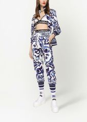 Dolce & Gabbana Majolica-print track pants