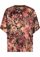 Dolce & Gabbana marble-print Technical T-shirt