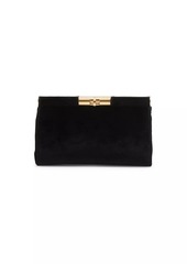 Dolce & Gabbana Marlene Medium Velvet Clutch Bag