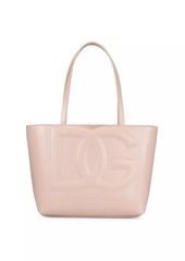 Dolce & Gabbana Medium DG Leather Shopper Tote Bag