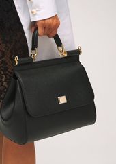 Dolce & Gabbana Medium Sicily Dauphine Leather Bag