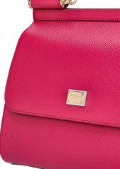 Dolce & Gabbana Medium Sicily Leather Top Handle Bag