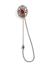 Dolce & Gabbana crystal-embellished brooch