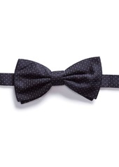 Dolce & Gabbana micro-print silk bow tie