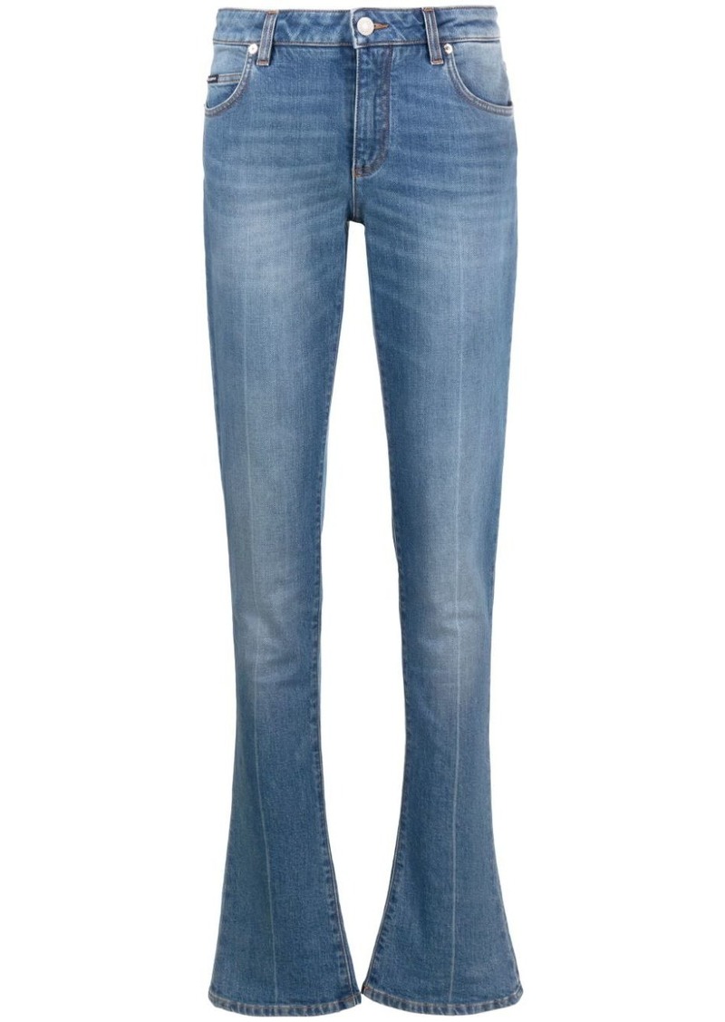 Dolce & Gabbana mid-rise flared jeans