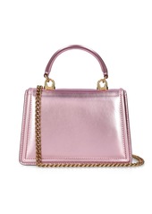 Dolce & Gabbana Mini Devotion Laminated Top Handle Bag