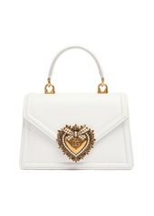 Dolce & Gabbana Mini Devotion Leather Top Handle Bag