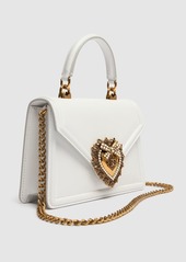 Dolce & Gabbana Mini Devotion Leather Top Handle Bag