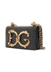 Dolce & Gabbana Mini Dg Girls Leather Shoulder Bag