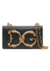 Dolce & Gabbana Mini Dg Girls Leather Shoulder Bag