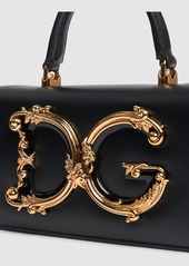 Dolce & Gabbana Mini Dg Girls Leather Top Handle Bag