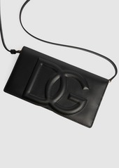 Dolce & Gabbana Mini Dg Logo Leather Shoulder Bag