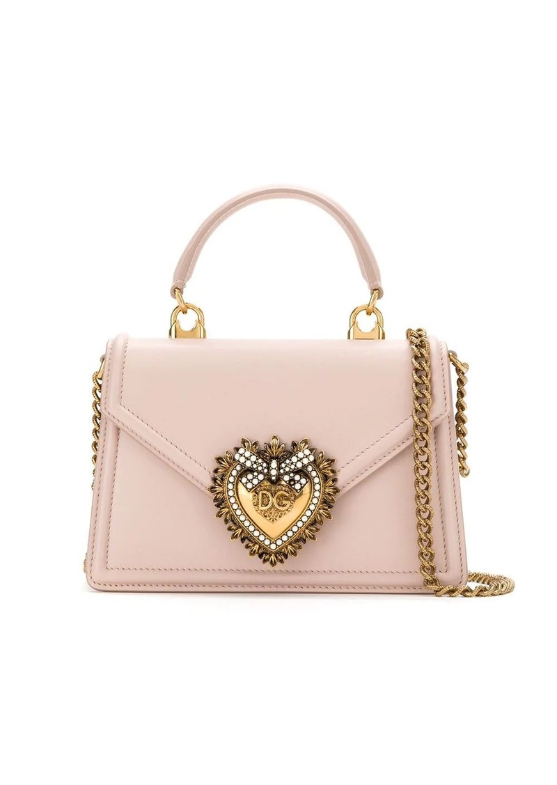 Dolce & Gabbana small Devotion leather top-handle bag