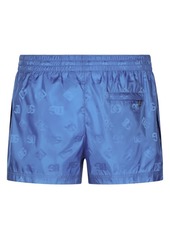 Dolce & Gabbana monogram-jacquard swim shorts