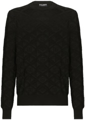 Dolce & Gabbana 3D-jacquard silk jumper