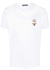 Dolce & Gabbana embroidered cotton T-shirt