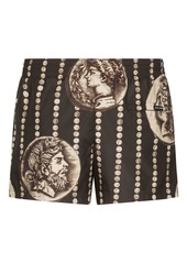 Dolce & Gabbana motif-print swim shorts