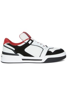 Dolce & Gabbana New Roma Mesh & Suede Sneakers