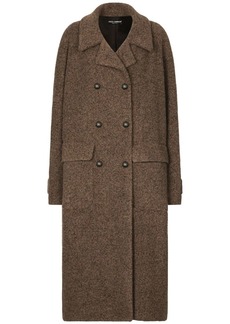 Dolce & Gabbana notched-lapels button-down coat