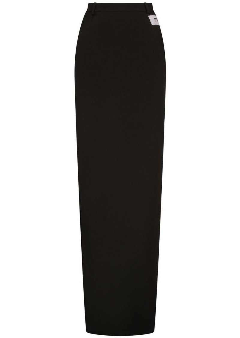 Dolce & Gabbana KIM DOLCE&GABBANA side-zip maxi skirt