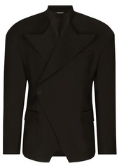 Dolce & Gabbana off-centre fastening suit jacket