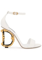 Dolce & Gabbana Baroque DG 105mm leather sandals