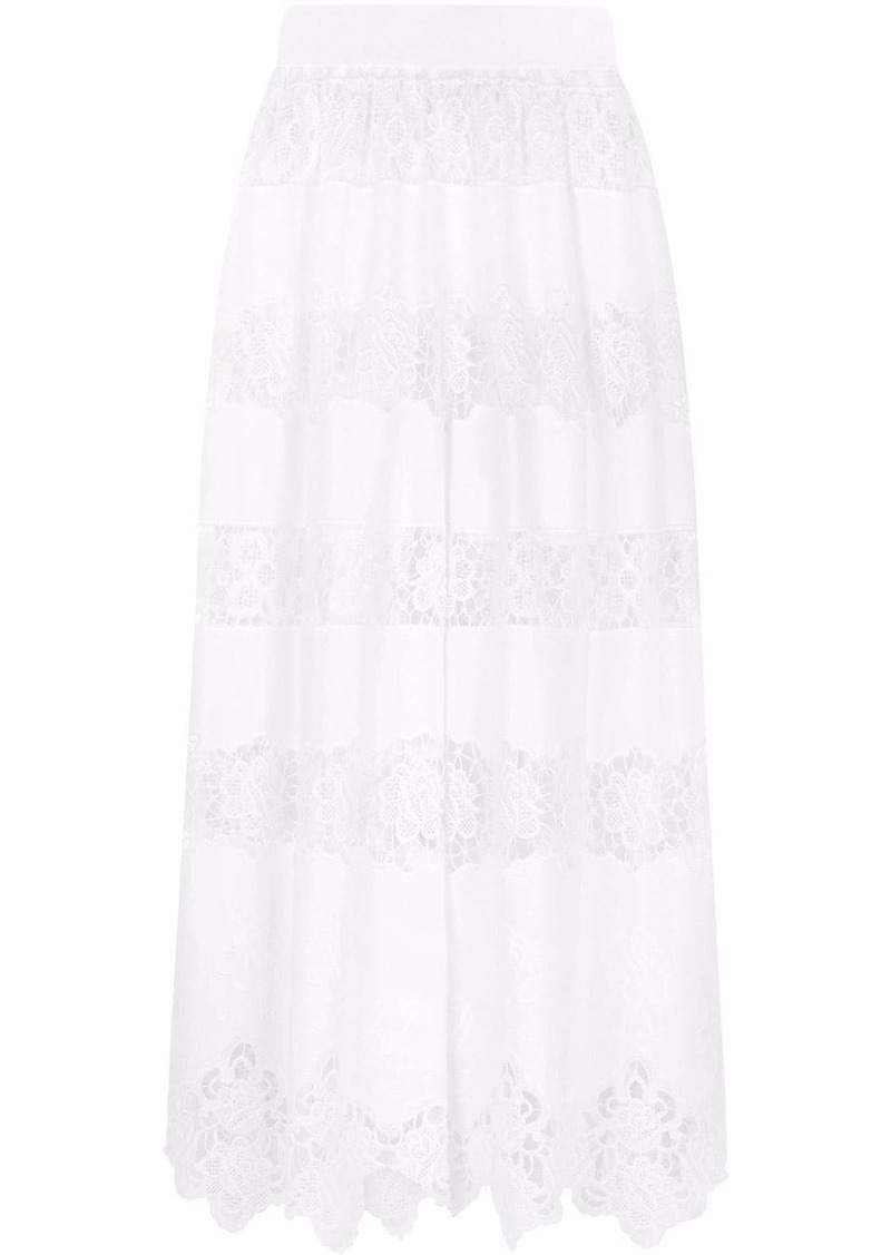 Dolce & Gabbana embroidered culotte trousers