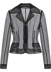 Dolce & Gabbana organza single-breasted jacket