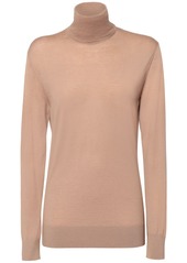 Dolce & Gabbana Over Knit Cashmere Turtleneck Sweater