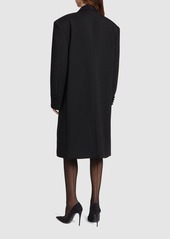 Dolce & Gabbana Oversize Wool Long Coat
