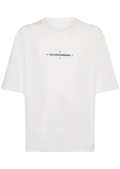 Dolce & Gabbana Oversized Cotton Jersey T-shirt