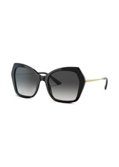 Dolce & Gabbana oversized hexagonal-frame sunglasses