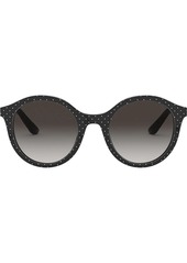 Dolce & Gabbana oversized round frame sunglasses