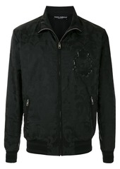 Dolce & Gabbana patch bomber jacket