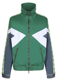 Dolce & Gabbana patchwork bomber jacket