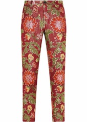 Dolce & Gabbana patterned jacquard tailored trousers