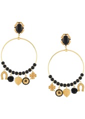Dolce & Gabbana pendant hoop earrings