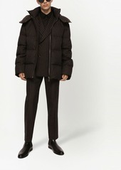 Dolce & Gabbana Sicilia-fit pinstriped double-breasted blazer