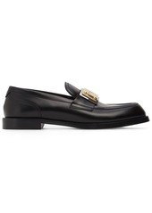 Dolce & Gabbana Plaqued Leather Loafers