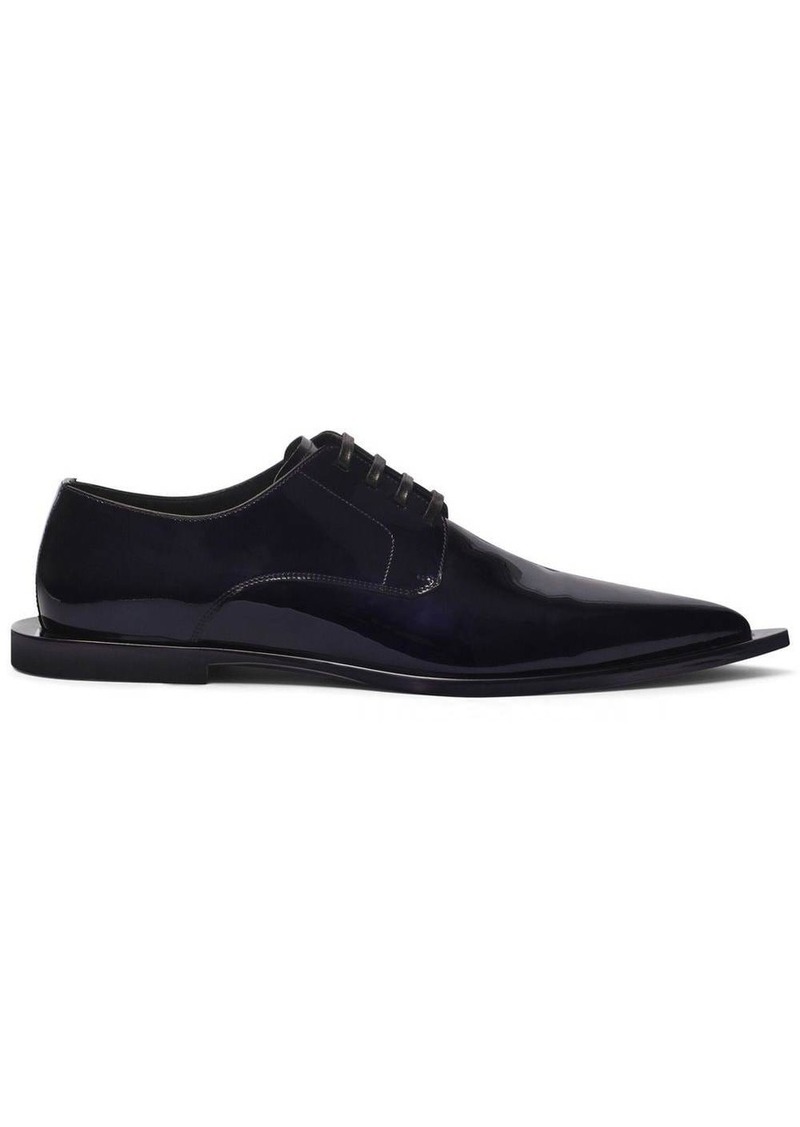 Dolce & Gabbana patent leather derby shoes