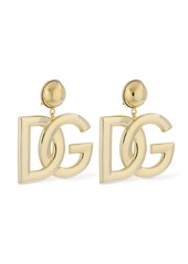 Dolce & Gabbana Pop Dg Big Clip-on Earrings