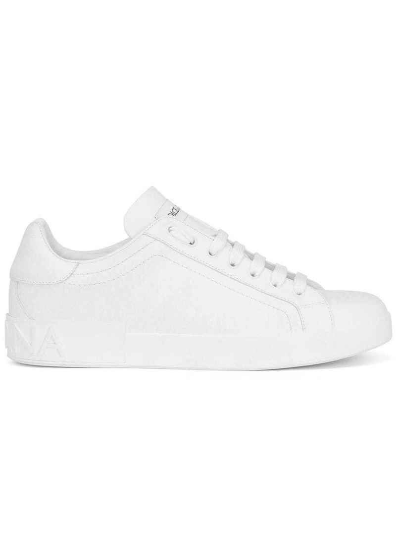 Dolce & Gabbana Portofino leather sneakers